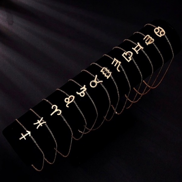 New SAGITTARIUS Gold Charm Zodiac Necklace - Picture 4 of 14